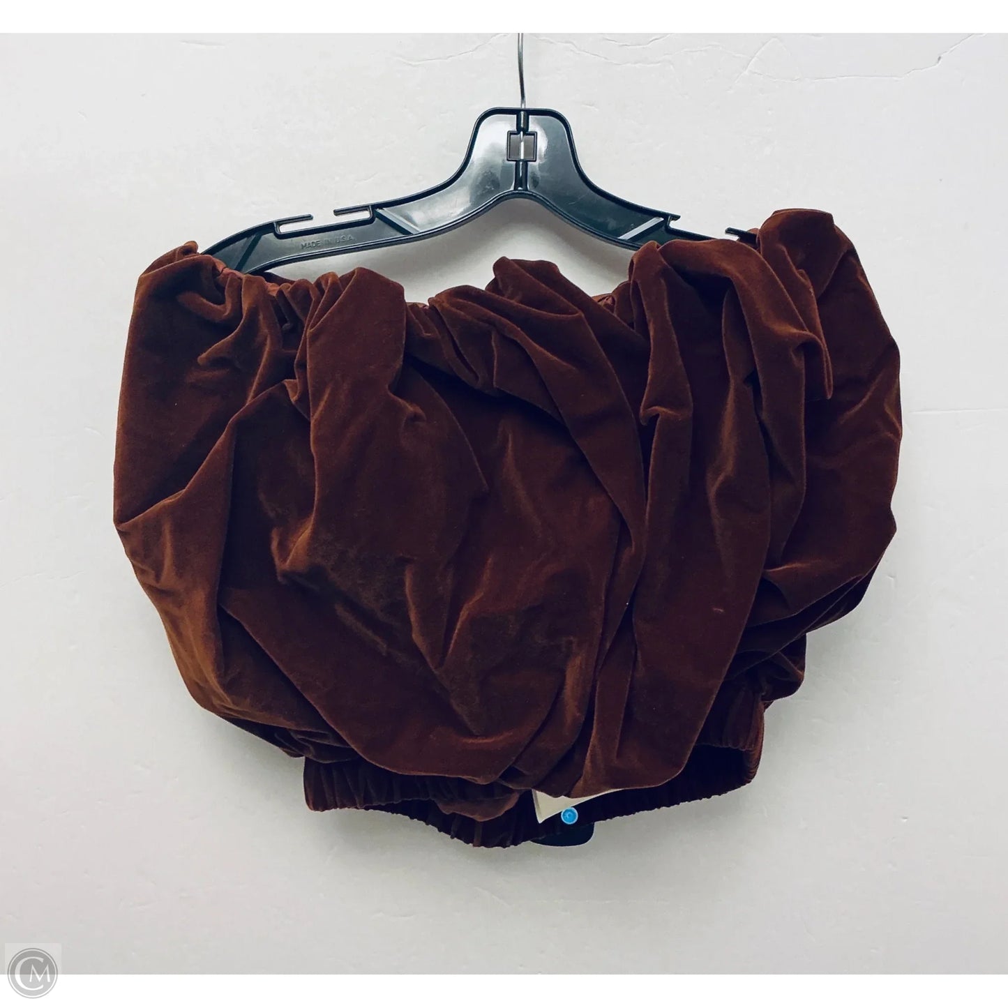 Top Sleeveless By Clothes Mentor In Brown, Size: S