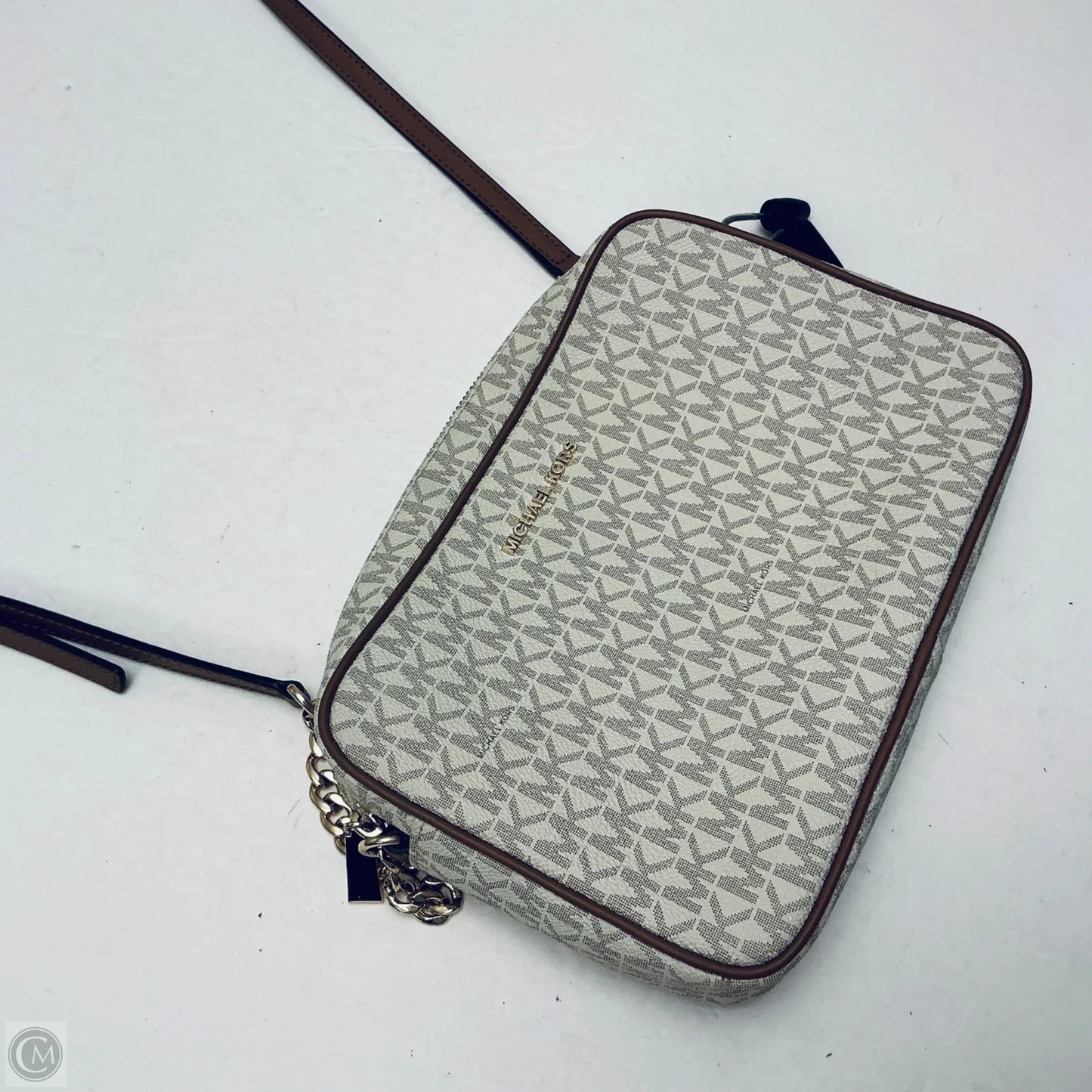Crossbody Designer By Michael Kors, Size: Medium