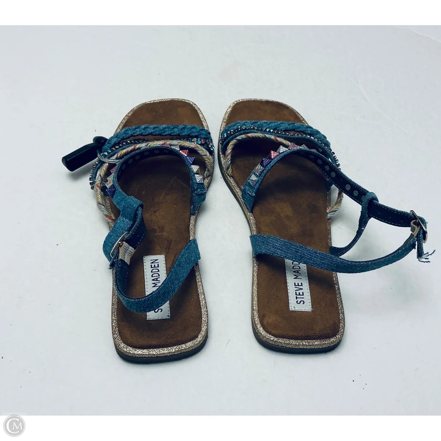 Sandals Flats By Steve Madden In Brown, Size: 10