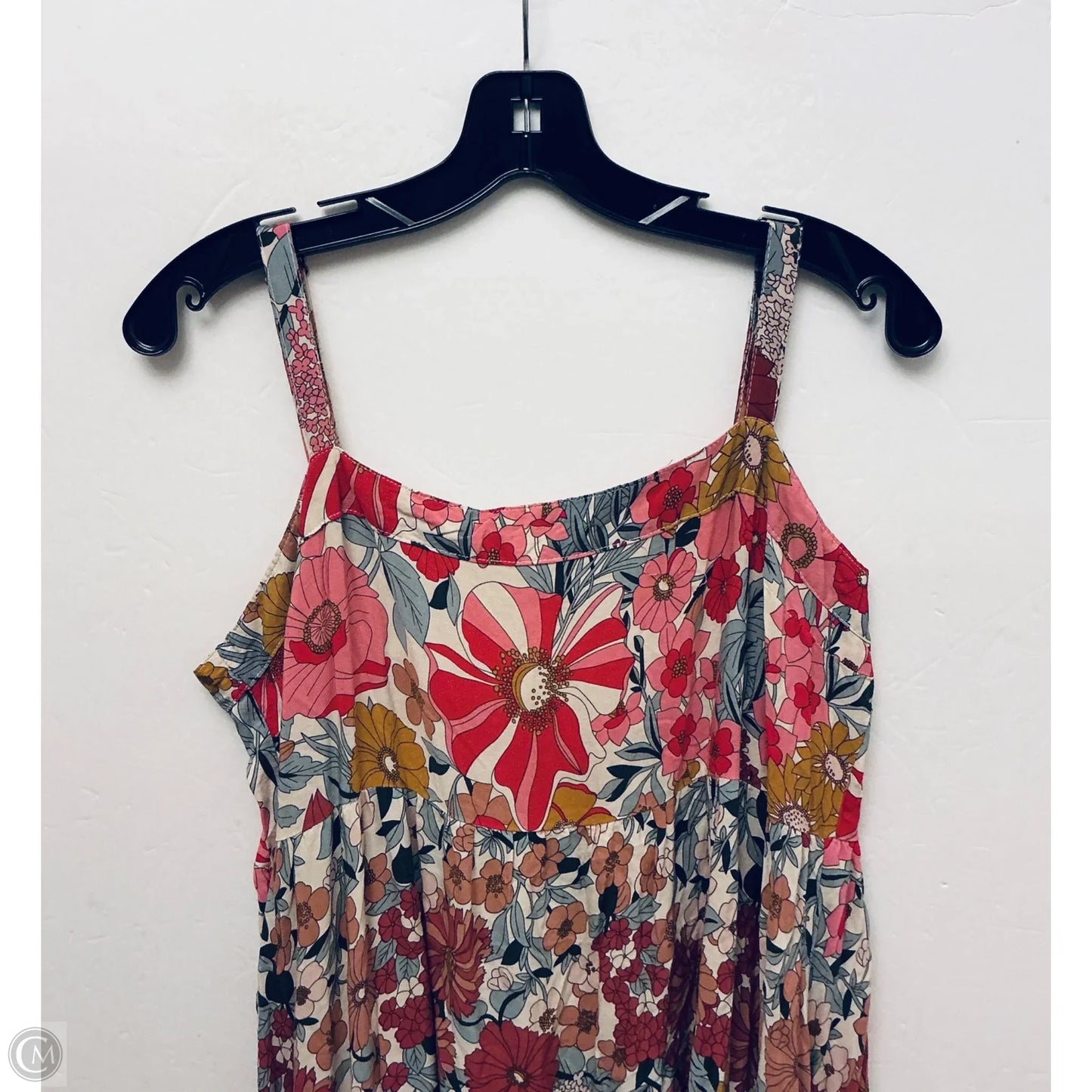 Dress Casual Maxi By Natural Life In Floral Print, Size: L