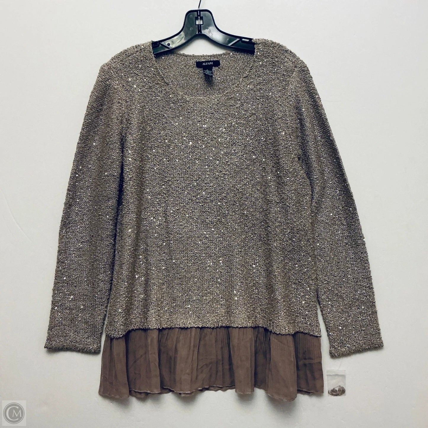 Sweater By Alfani In Brown, Size: L