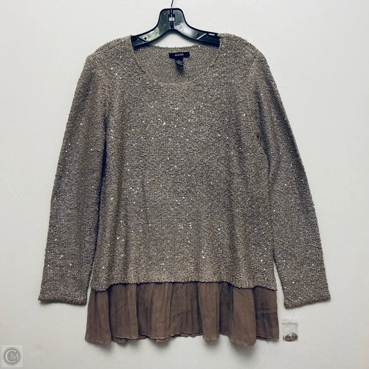 Sweater By Alfani In Brown, Size: L