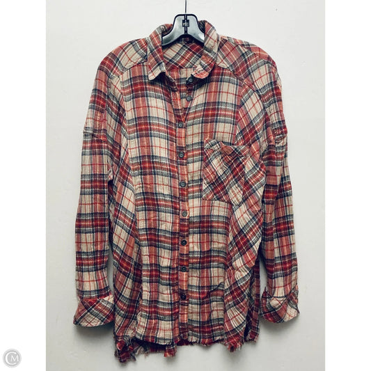 Top Long Sleeve Basic By Free People In Multi-colored, Size: L