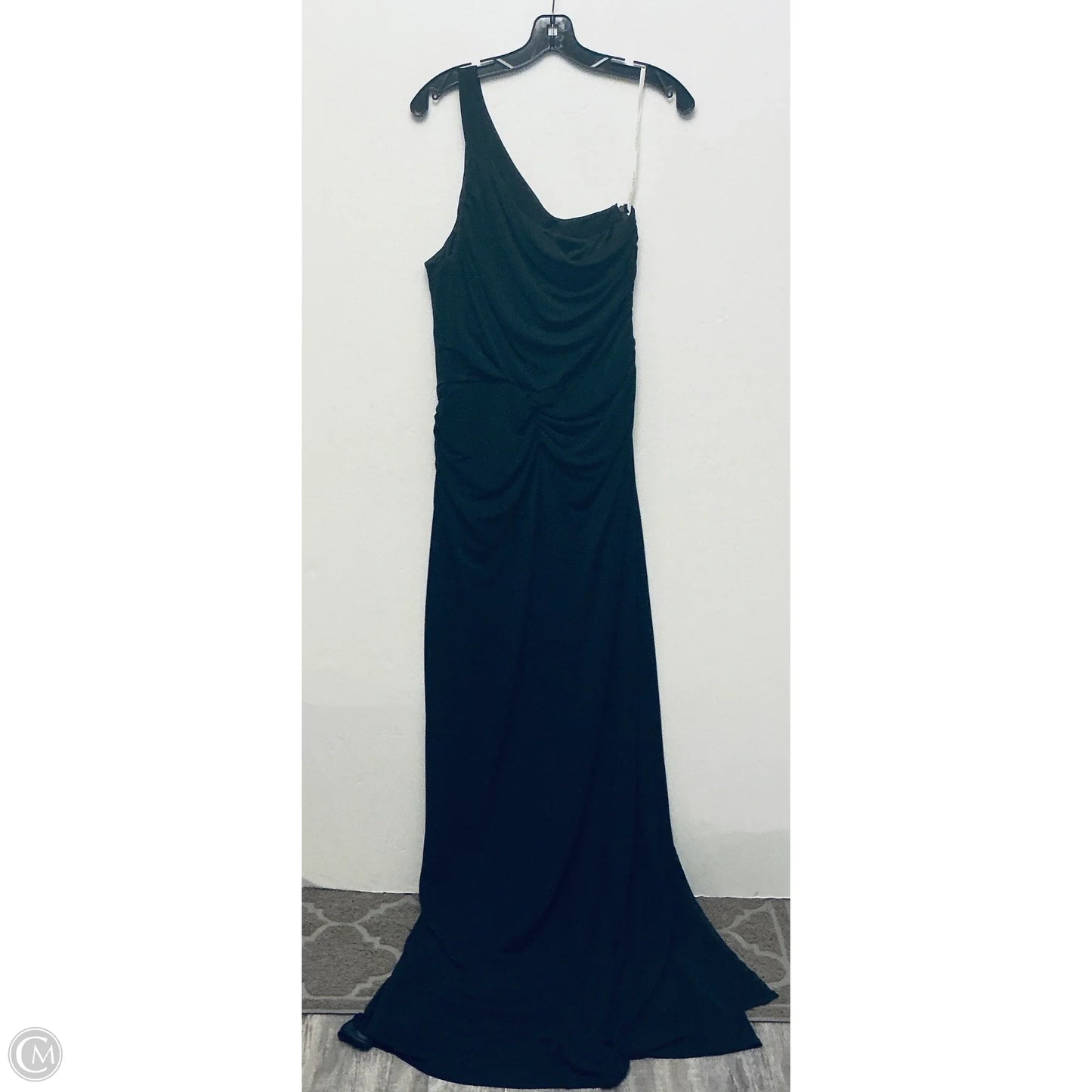 Dress Designer By Halston In Black, Size: L