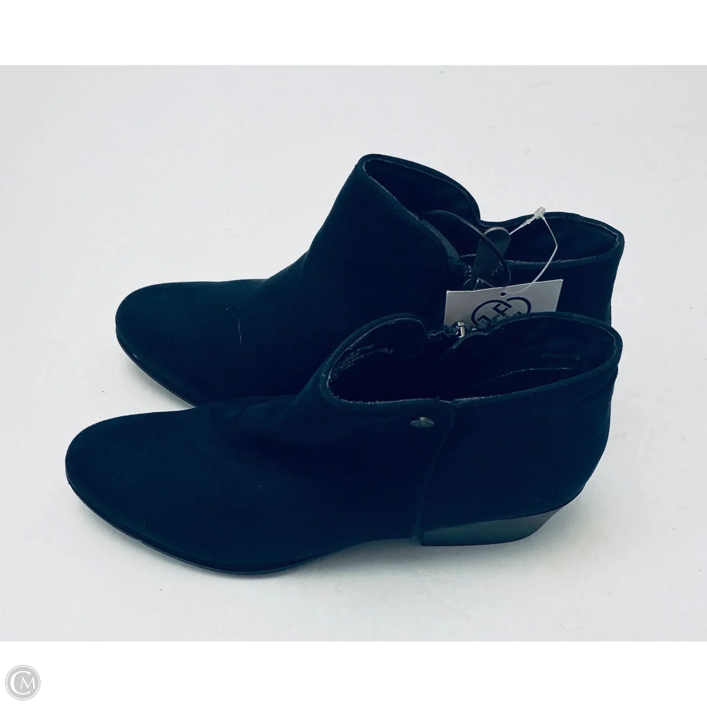 Boots Ankle Flats By Daisy Fuentes In Navy, Size: 10