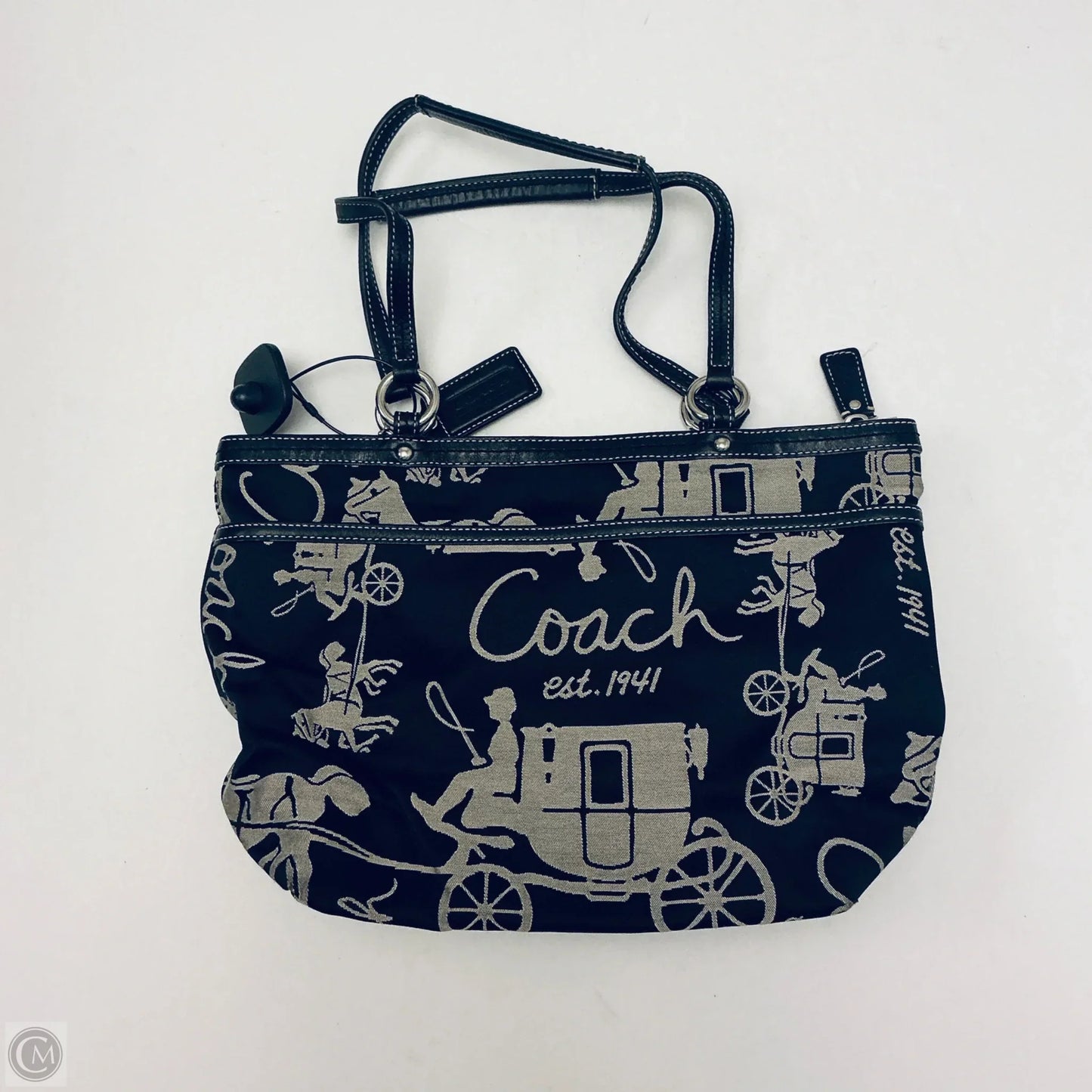 Handbag Designer By Coach, Size: Medium