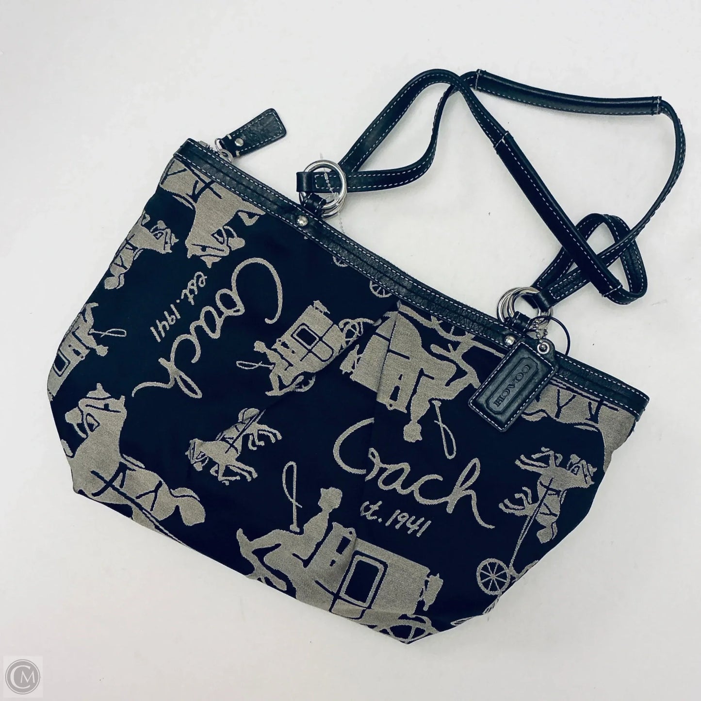 Handbag Designer By Coach, Size: Medium