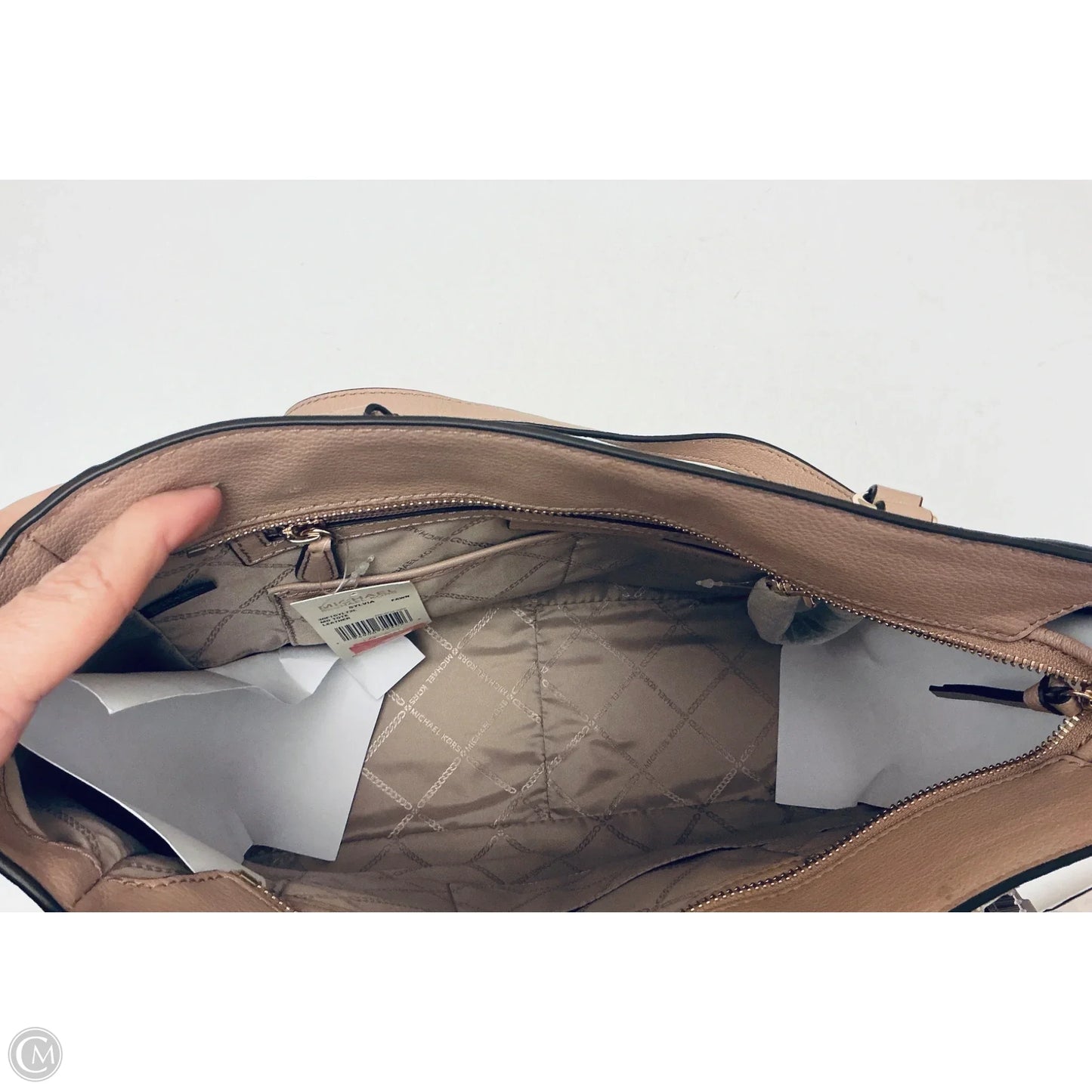 Handbag Designer By Michael Kors, Size: Large