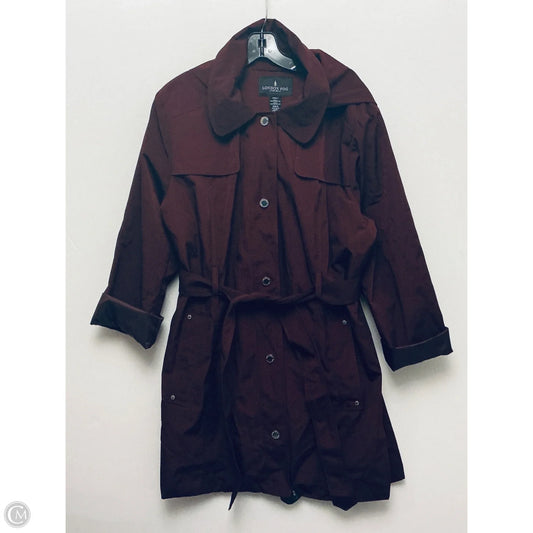Jacket Other By London Fog In Maroon, Size: Xxl