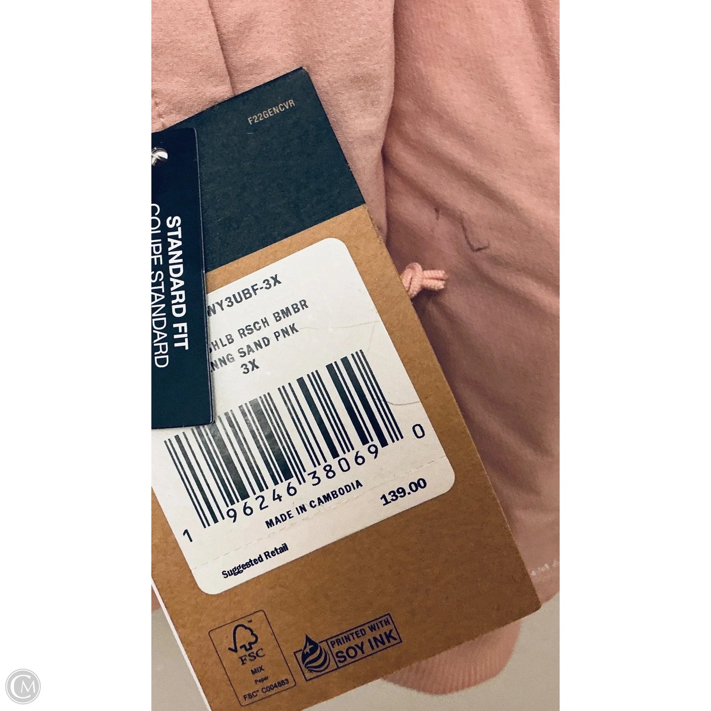 Jacket Other By The North Face In Pink, Size: 3x