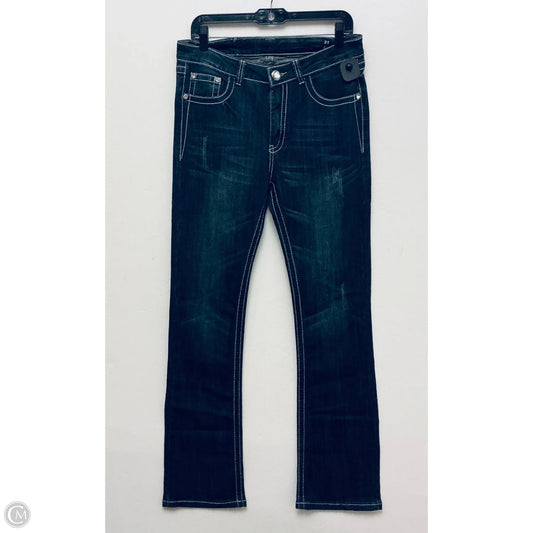 Jeans Straight By Cme In Blue Denim, Size: 12