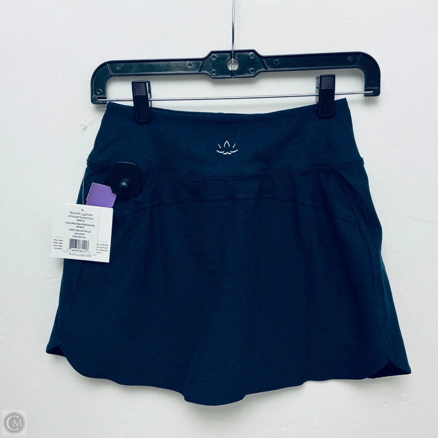 Athletic Skort By Beyond Yoga In Navy, Size: Xs