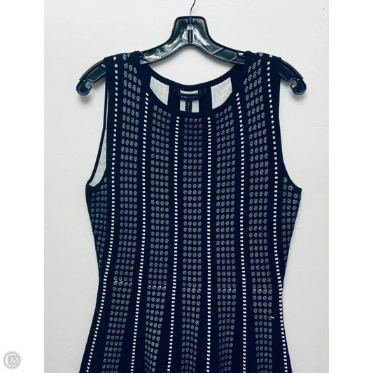 Dress Casual Midi By Bcbgmaxazria In Black, Size: M