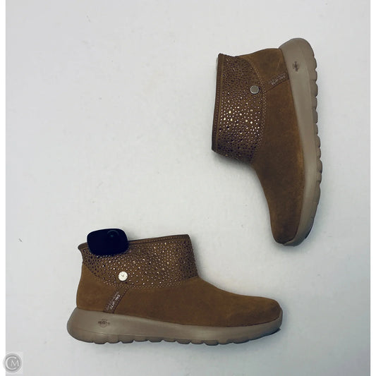 Boots Ankle Flats By Skechers In Brown, Size: 7