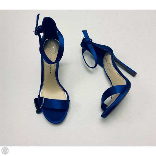 Shoes Heels Stiletto By Jessica Simpson In Blue, Size: 8