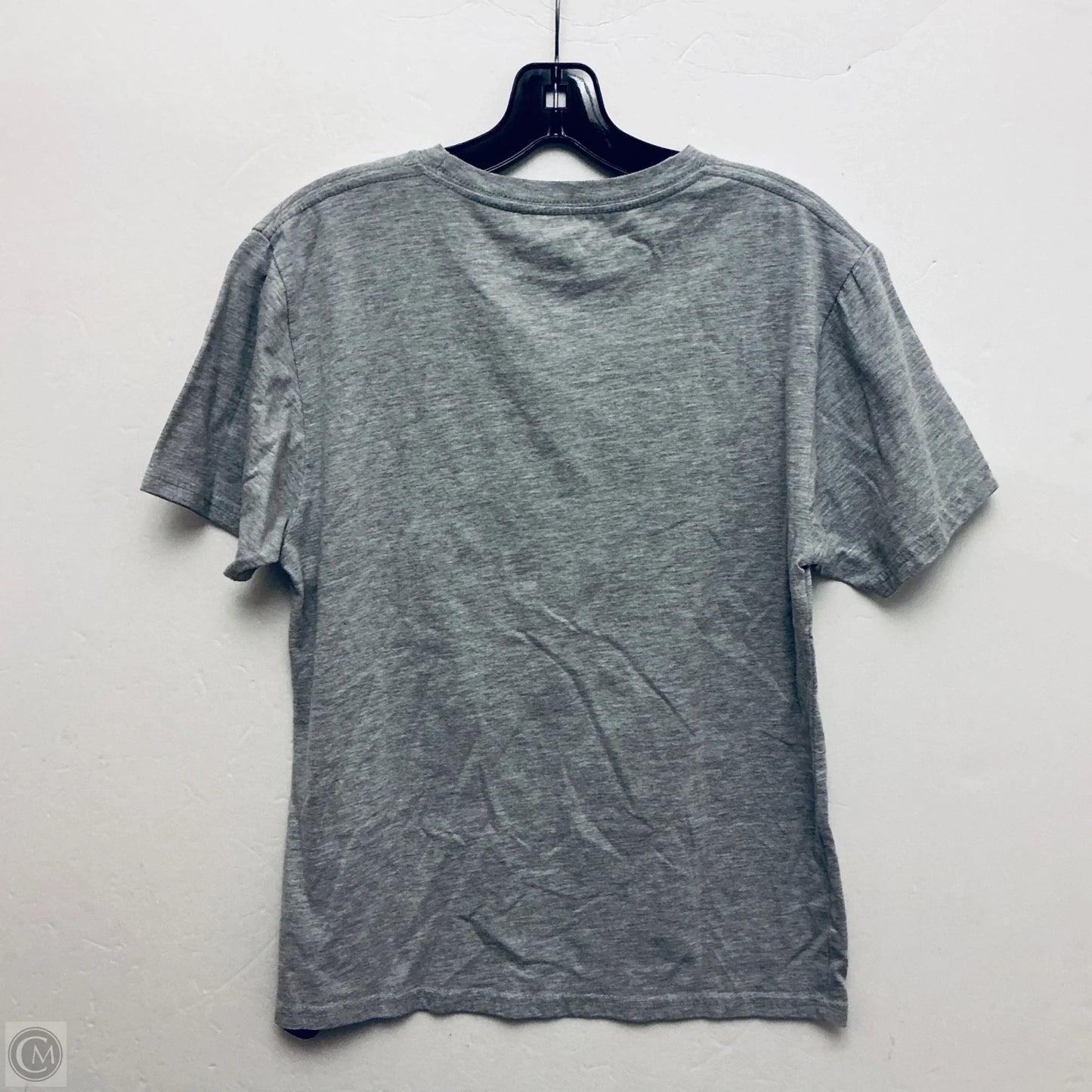 Top Short Sleeve Basic By Cme In Grey, Size: S