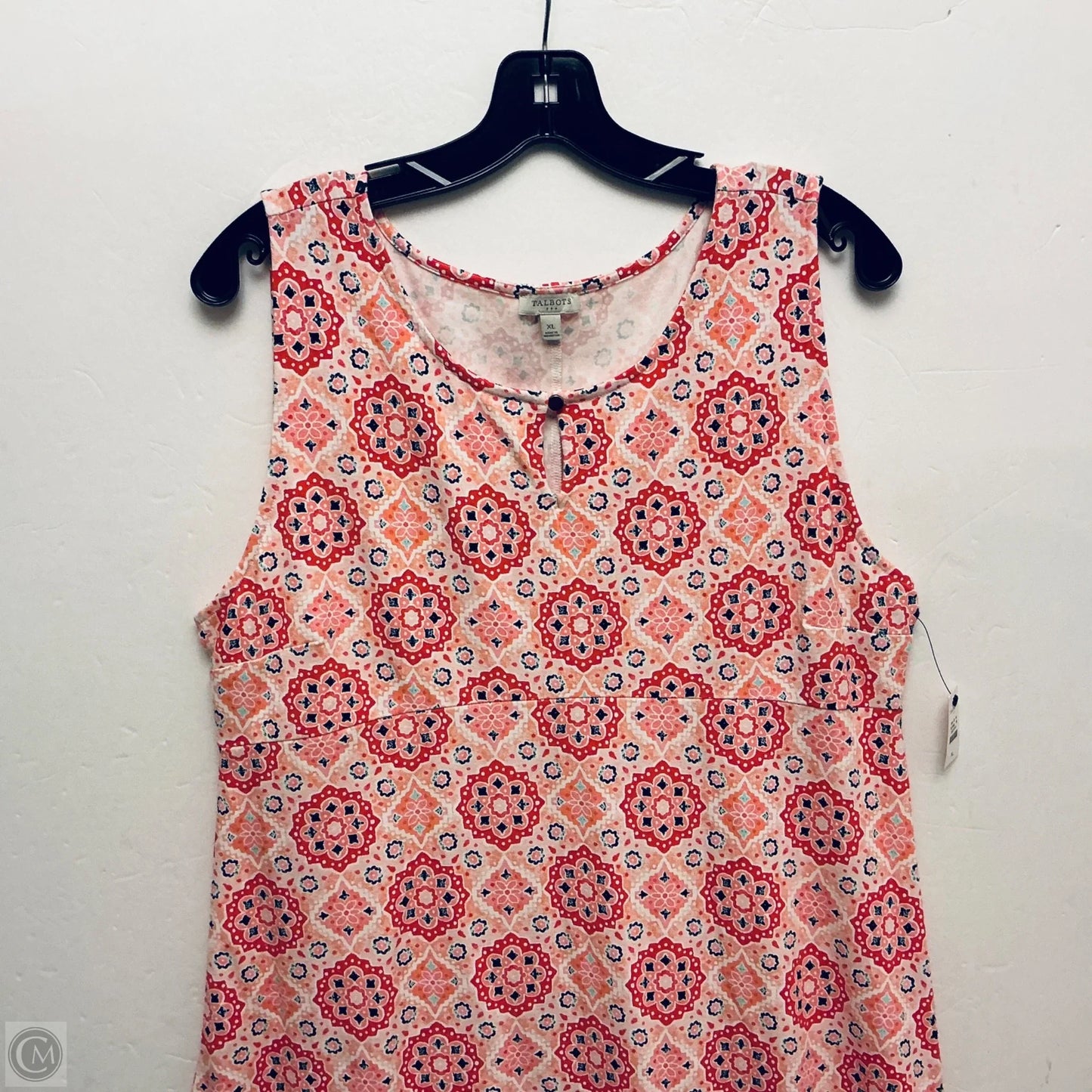 Dress Casual Maxi By Talbots In Pink, Size: Xl