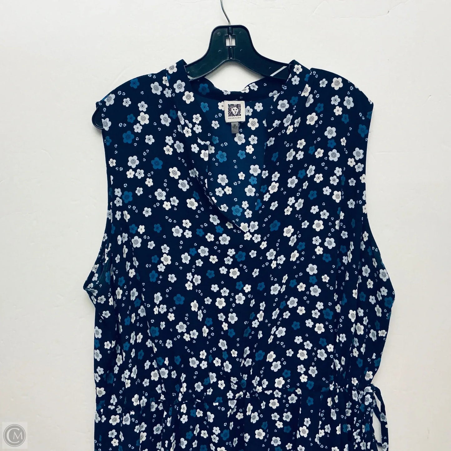 Dress Casual Maxi By Anne Klein In Blue, Size: 3x