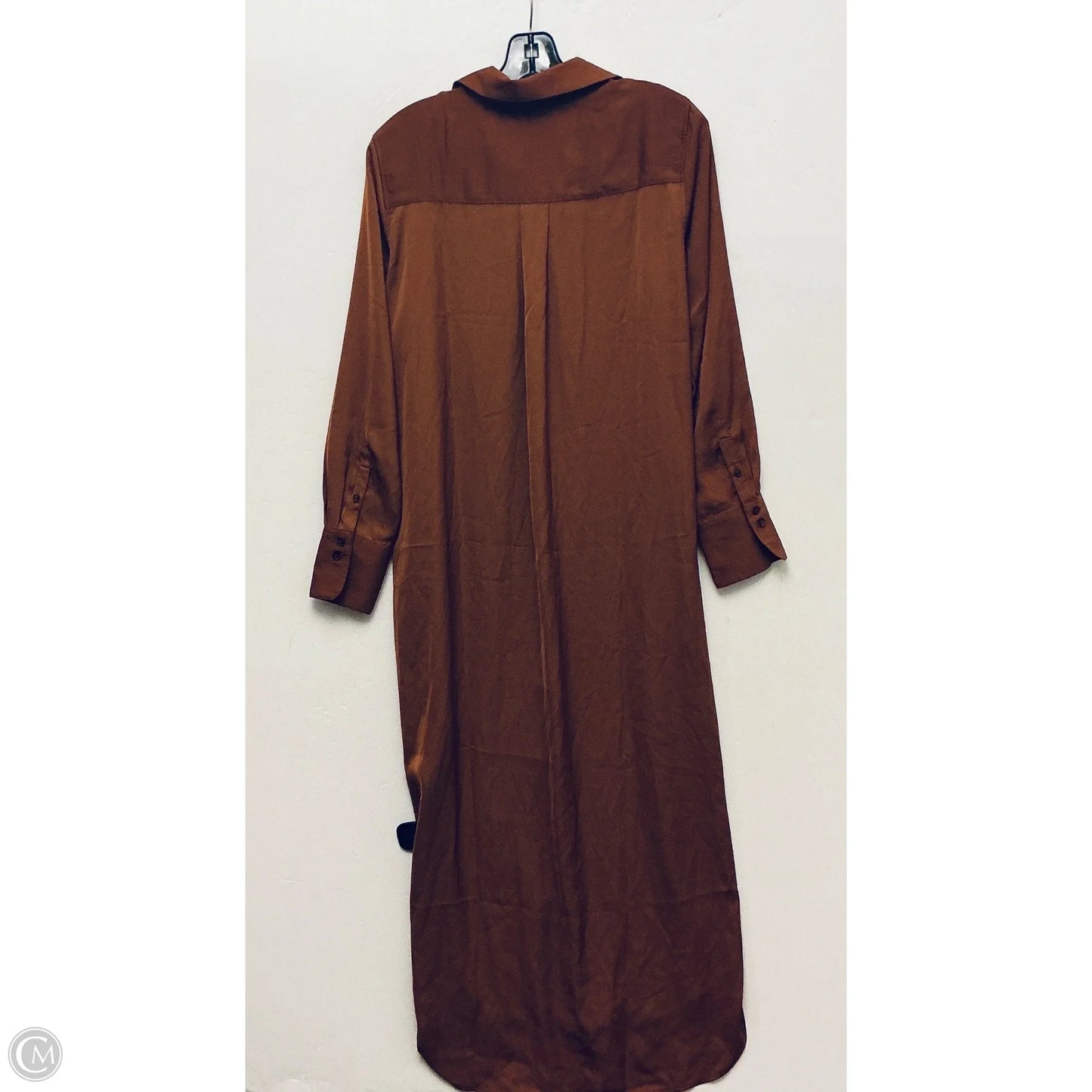 Dress Casual Maxi By Banana Republic In Brown, Size: Xs