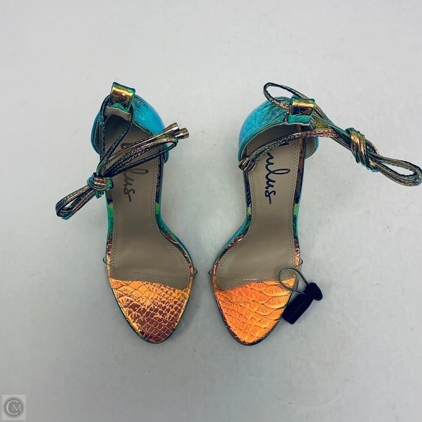 Shoes Heels Stiletto By Lulus In Green, Size: 6
