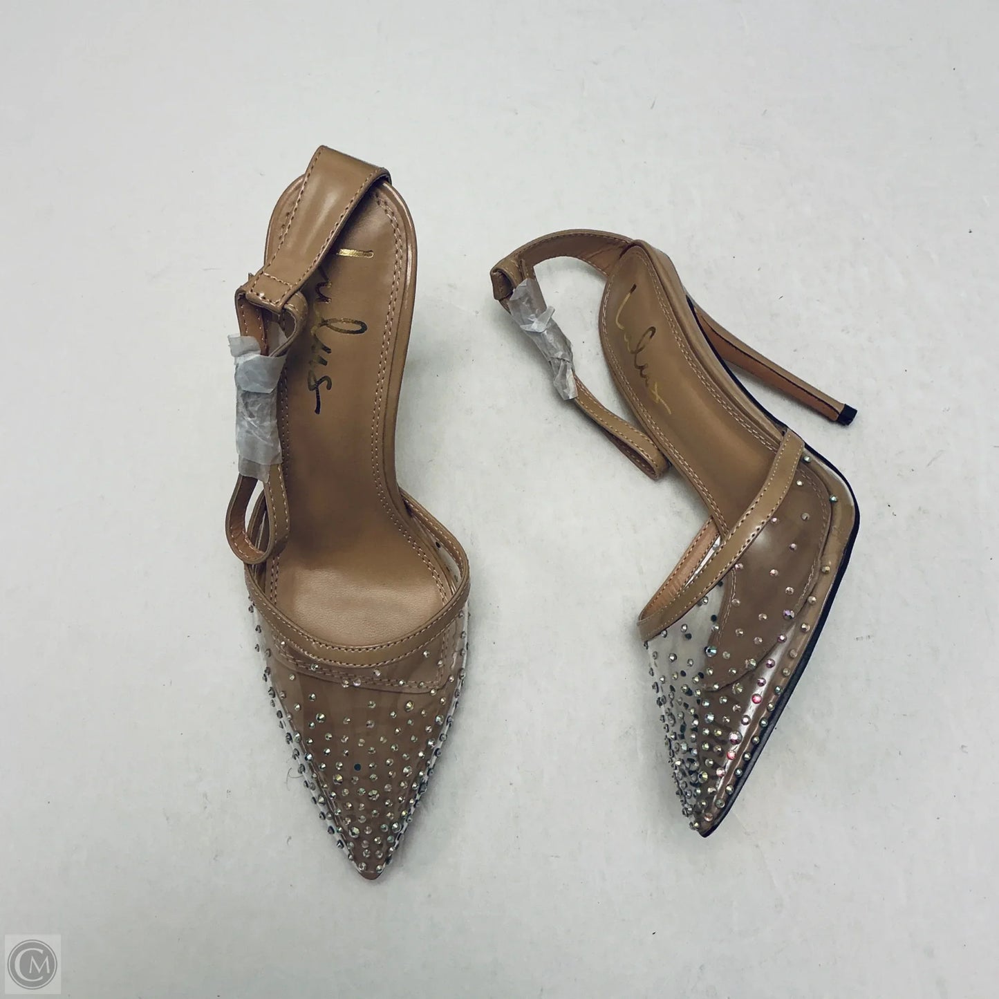 Sandals Heels Stiletto By Lulus In Pink, Size: 7.5