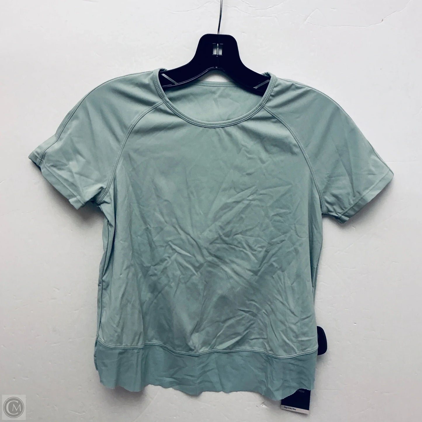 Athletic Top Short Sleeve By Halara In Green, Size: Xs