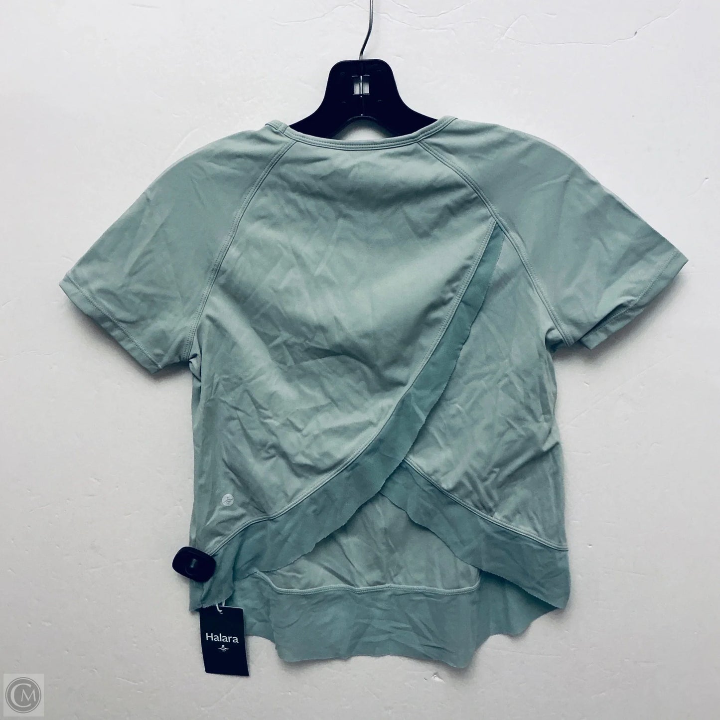 Athletic Top Short Sleeve By Halara In Green, Size: Xs