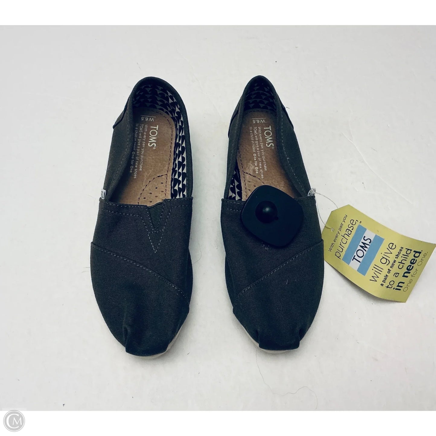 Shoes Flats By Toms In Green, Size: 6.5