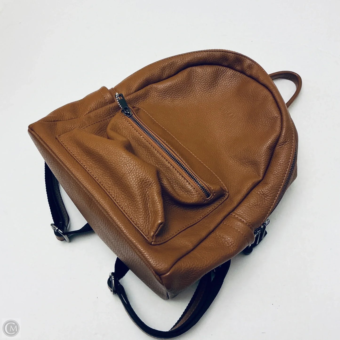 Backpack Leather By Cmc, Size: Medium
