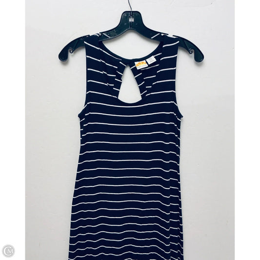 Dress Casual Maxi By C And C In Navy, Size: Xs
