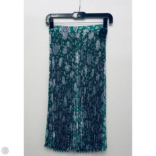 Skirt Maxi By J. Crew In Green, Size: Xxs