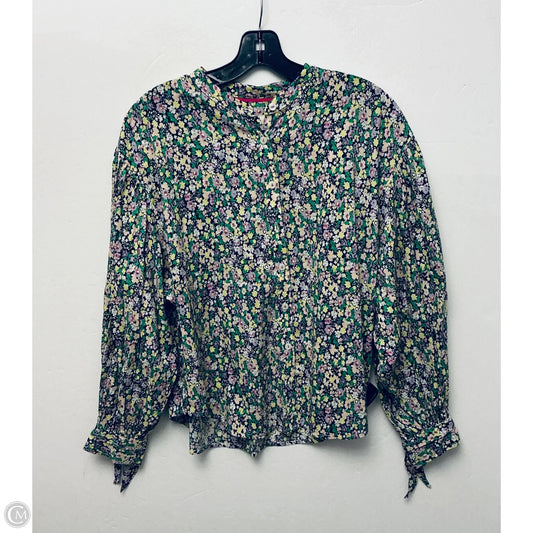 Top Long Sleeve Basic By Maeve In Green, Size: S