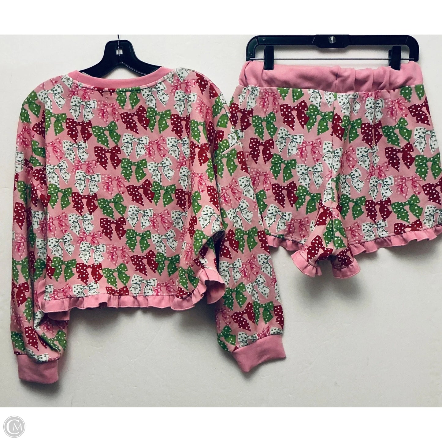 Shorts Set By Simply Southern In Pink, Size: M
