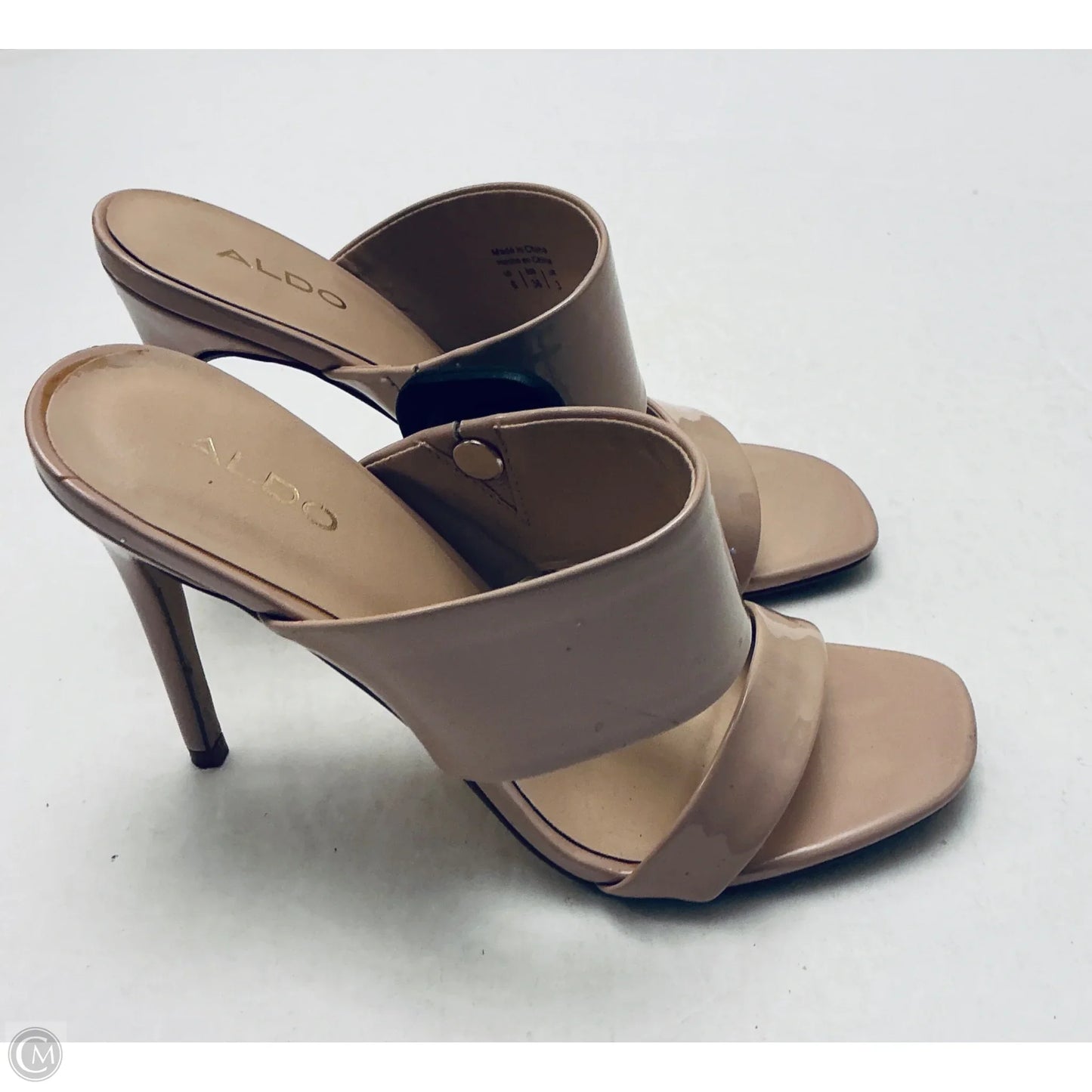 Sandals Heels Stiletto By Aldo In Pink, Size: 6