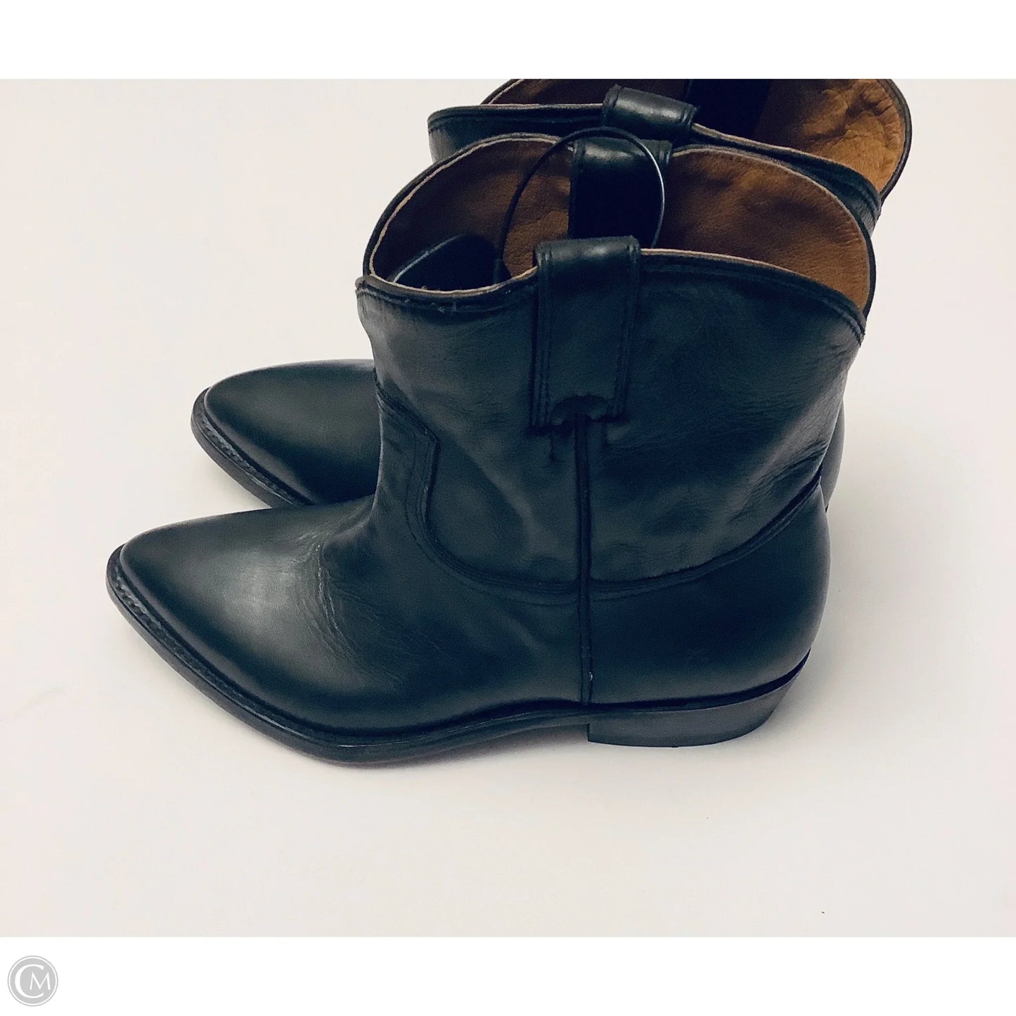 Boots Designer By Frye In Black, Size: 8