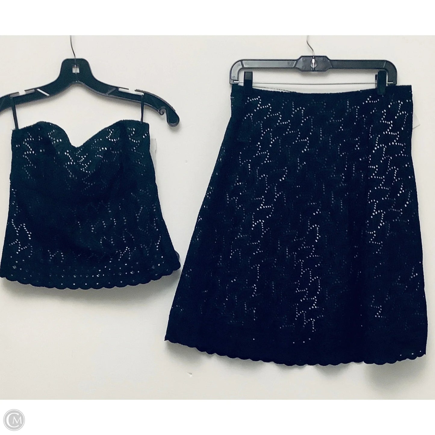 Skirt Set 2pc By White House Black Market In Black, Size: 8