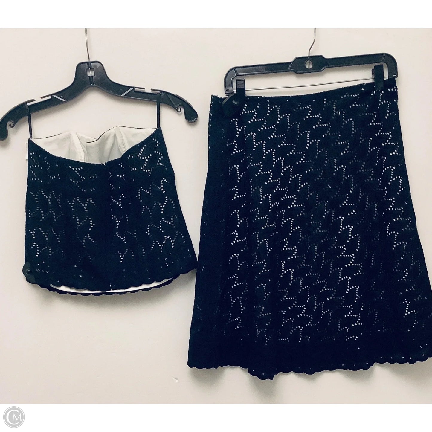 Skirt Set 2pc By White House Black Market In Black, Size: 8