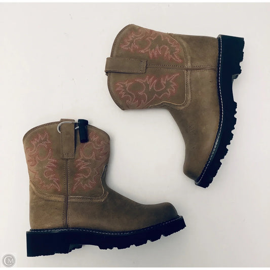 Boots Western By Ariat In Brown, Size: 7