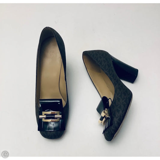 Shoes Designer By Michael Kors In Brown, Size: 7.5