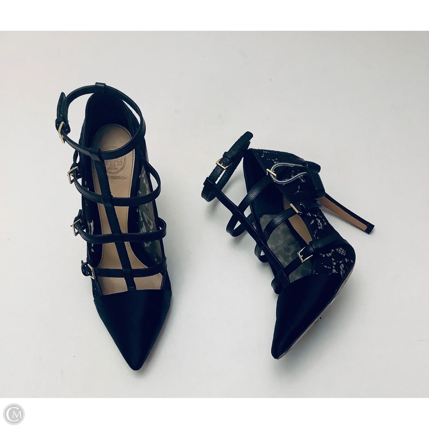 Shoes Designer By Tory Burch In Black, Size: 7.5