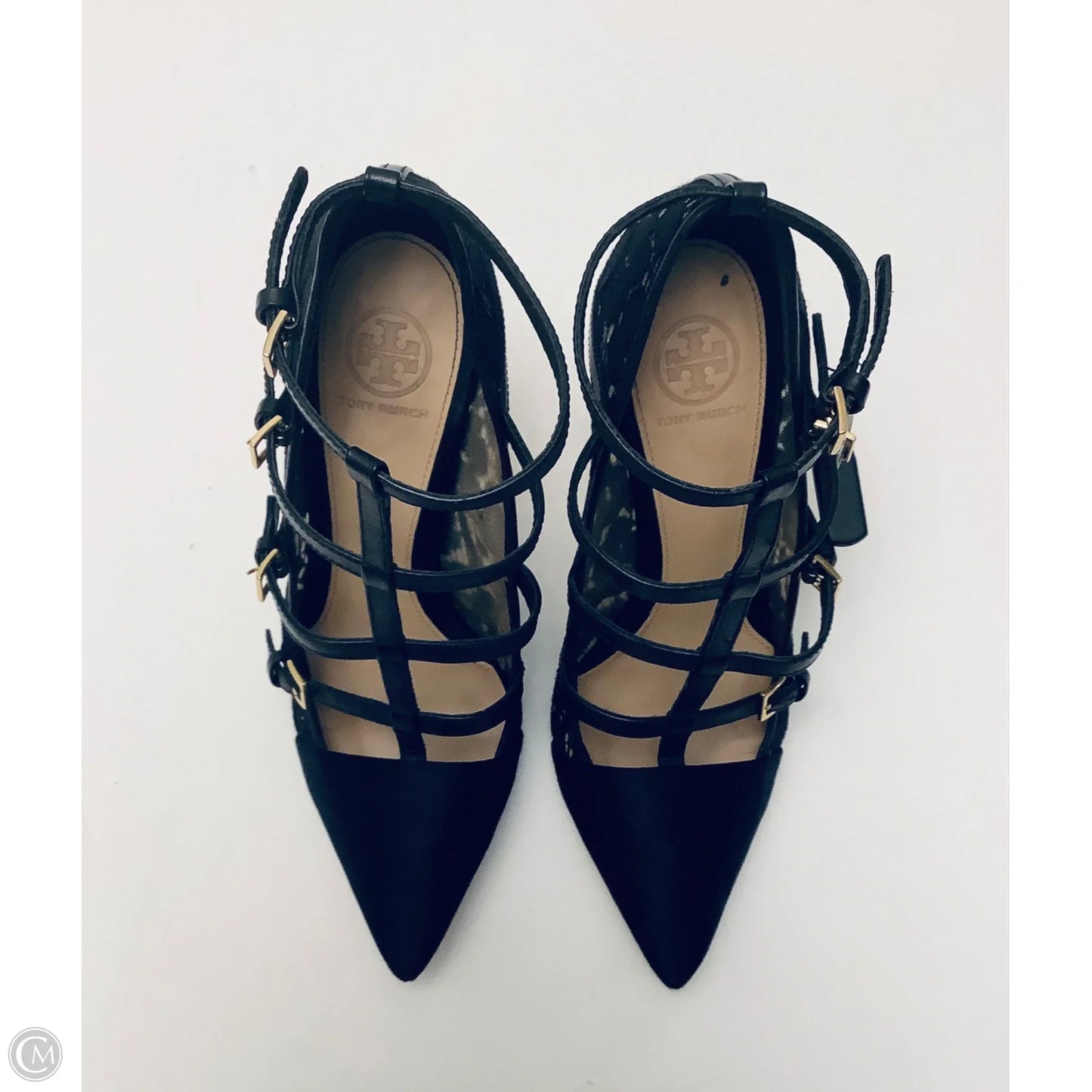 Shoes Designer By Tory Burch In Black, Size: 7.5