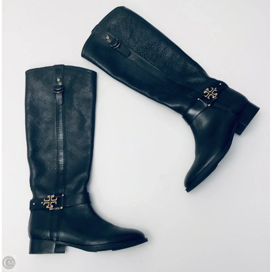 Boots Designer By Tory Burch In Black, Size: 7.5