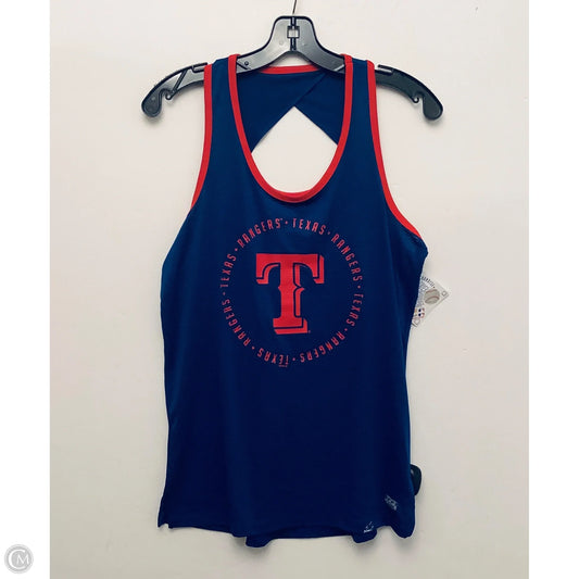 Tank Top By Cmc In Blue, Size: M