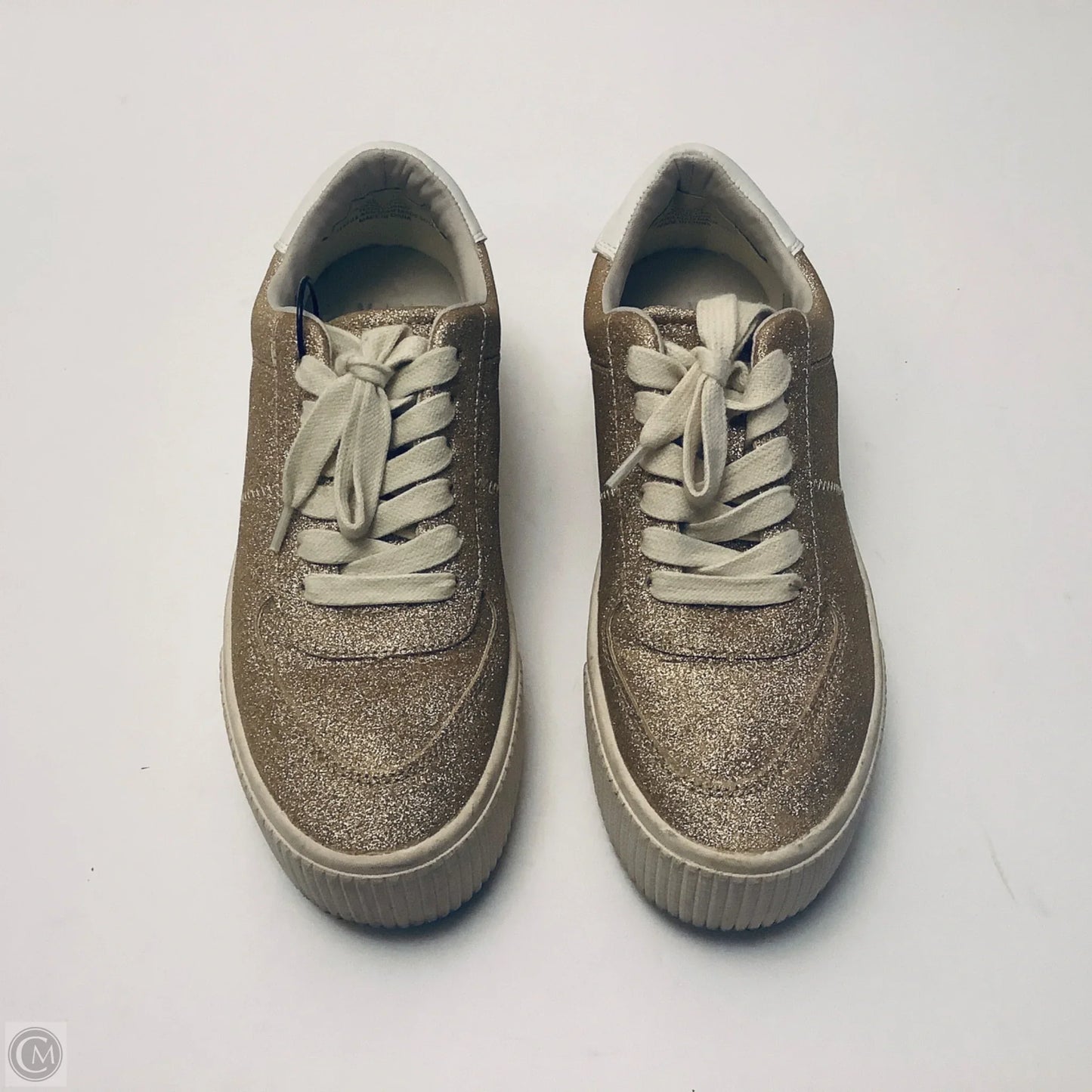 Shoes Sneakers By Mix No 6 In Gold, Size: 6