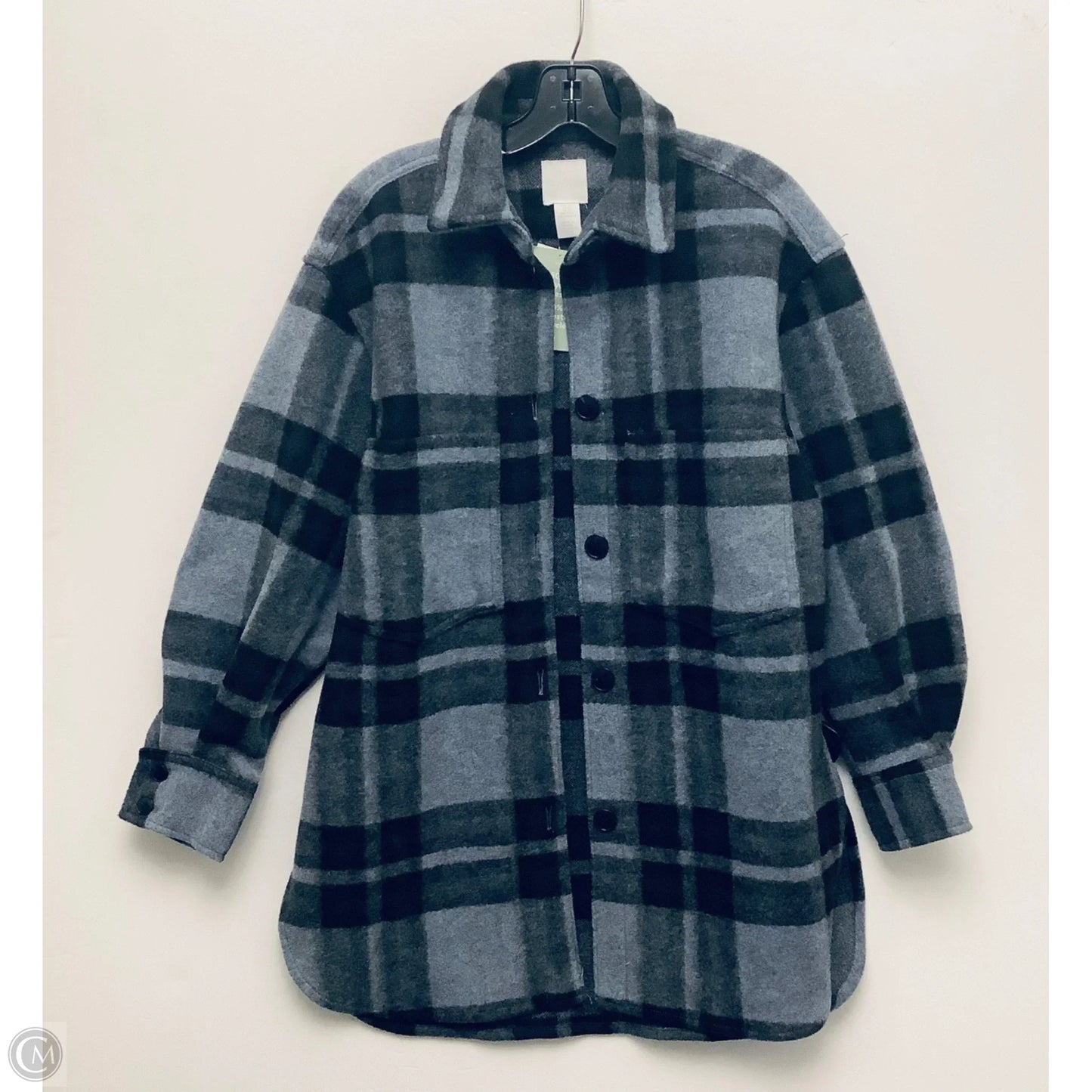 Jacket Other By H&m In Grey, Size: Xs