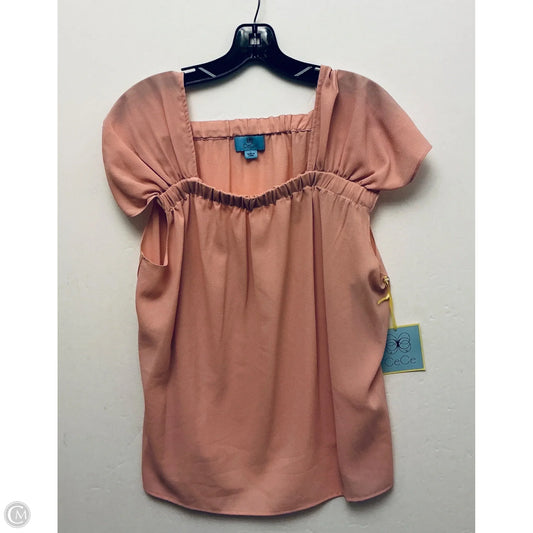 Top Sleeveless Basic By Cece In Pink, Size: L