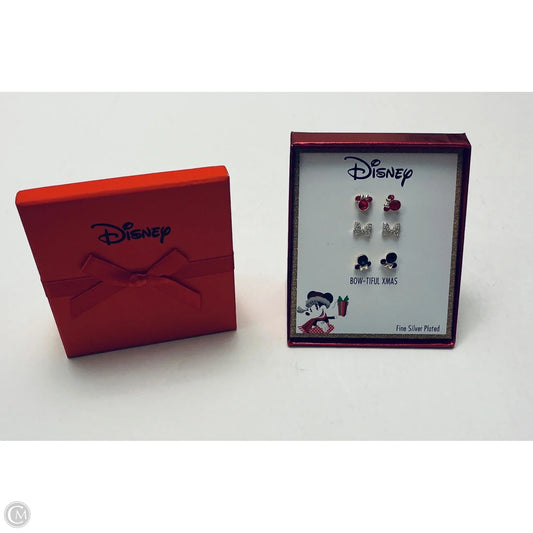 Earrings Stud By Disney Store, Size: 03 Piece Set