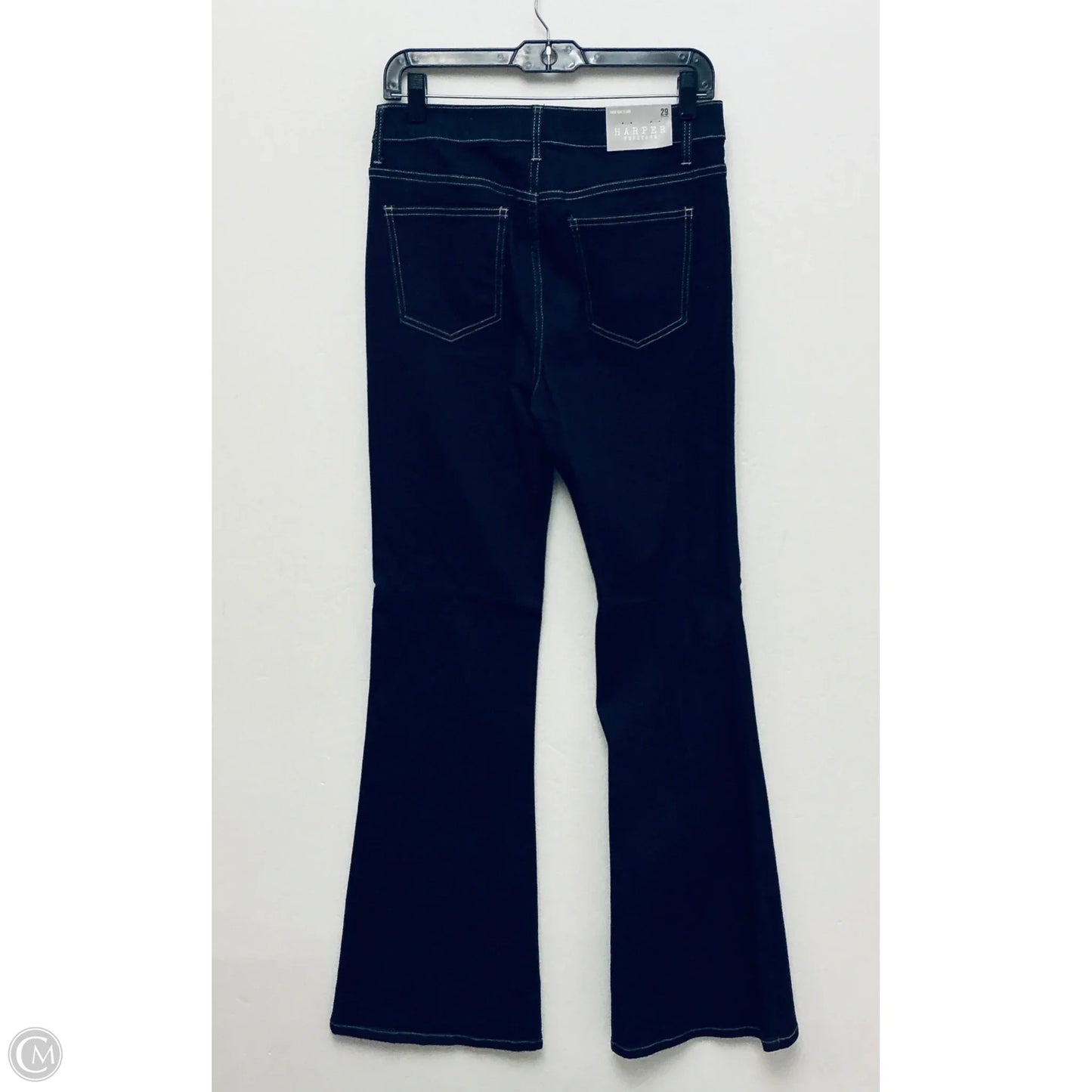 Jeans Straight By Harper In Blue Denim, Size: 8