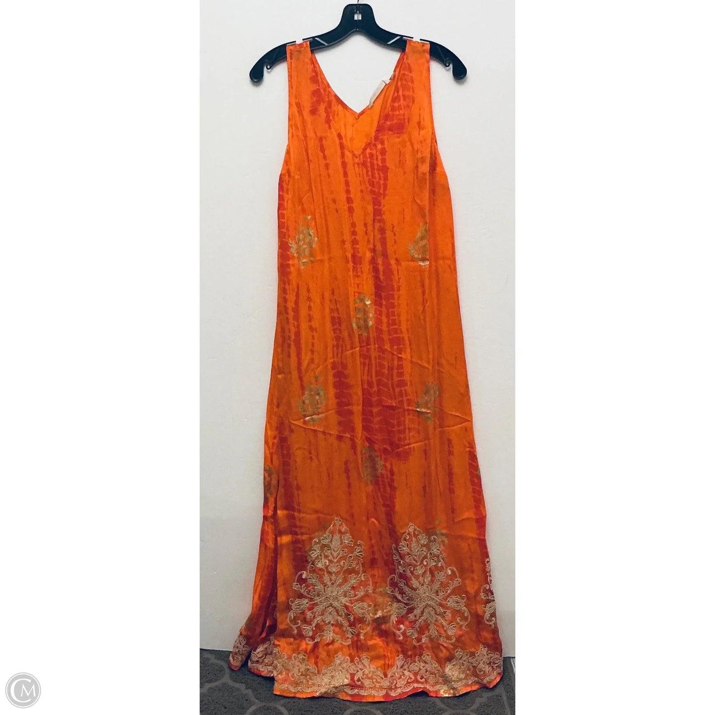 Dress Casual Maxi By Soft Surroundings In Orange, Size: S