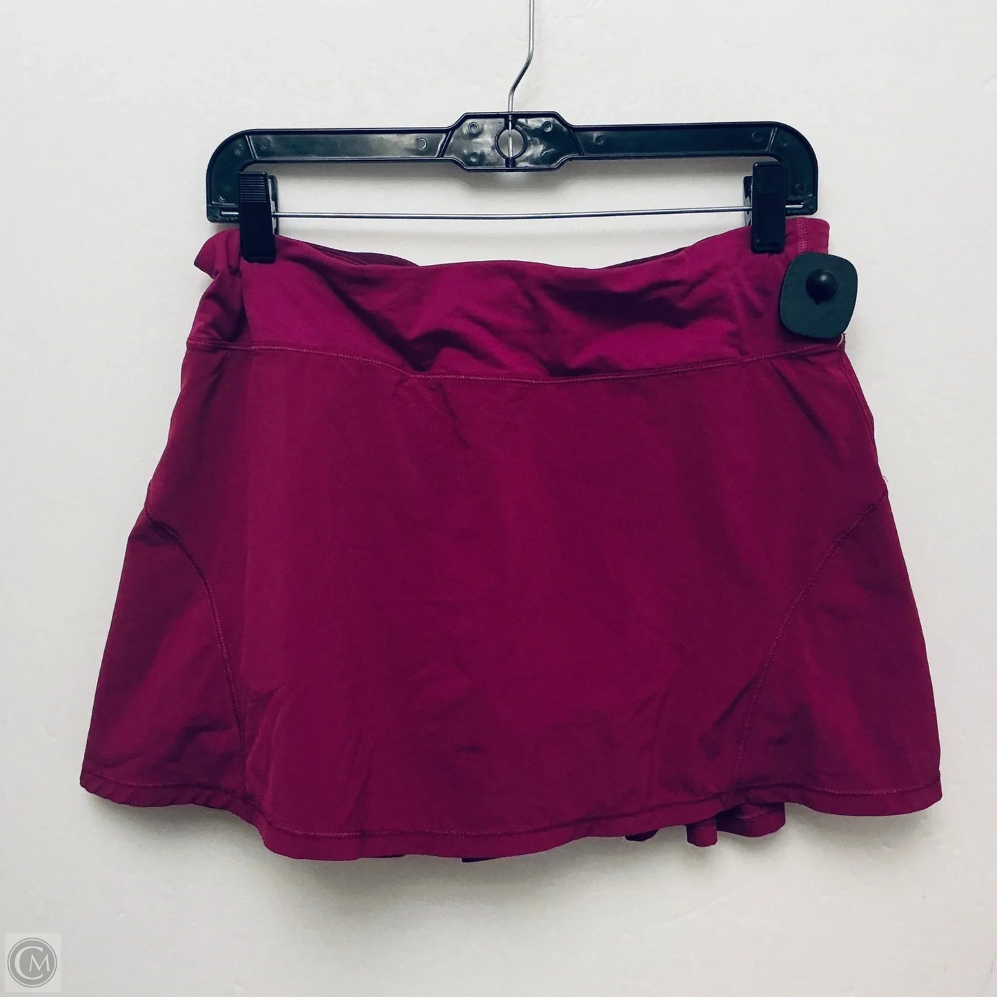 Athletic Skort By Lululemon In Maroon, Size: 8